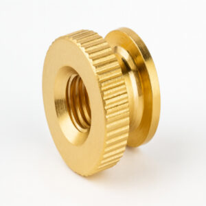 Brass Knurled Nut