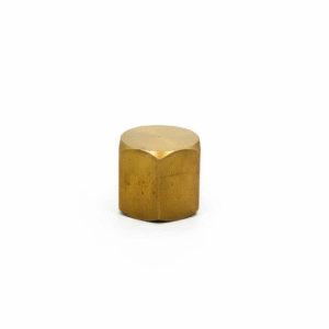 Solid Brass Outer Hex 1/2"NPT Female Thread Cap Plug Pipe Fittings