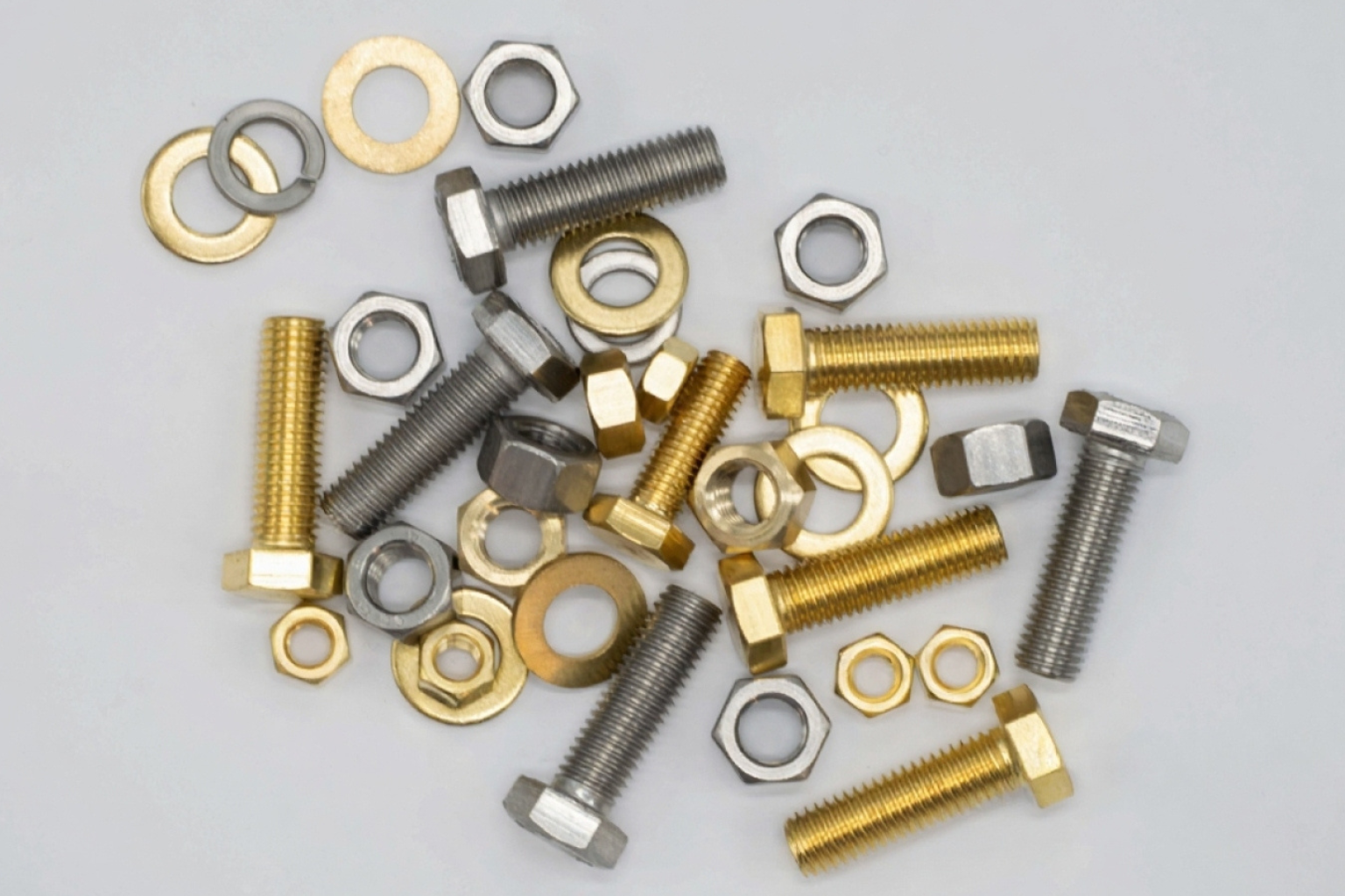 Brass Fasteners (Nuts, Bolts, Washers)